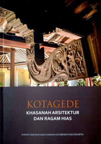 Kotagede : khasanah arsitektur dan ragam hias