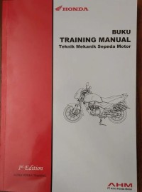 TRAINING MANUAL TEKNIK MEKANIK SEPEDA MOTOR
