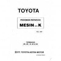 Pedoman reparasi mesin seri k